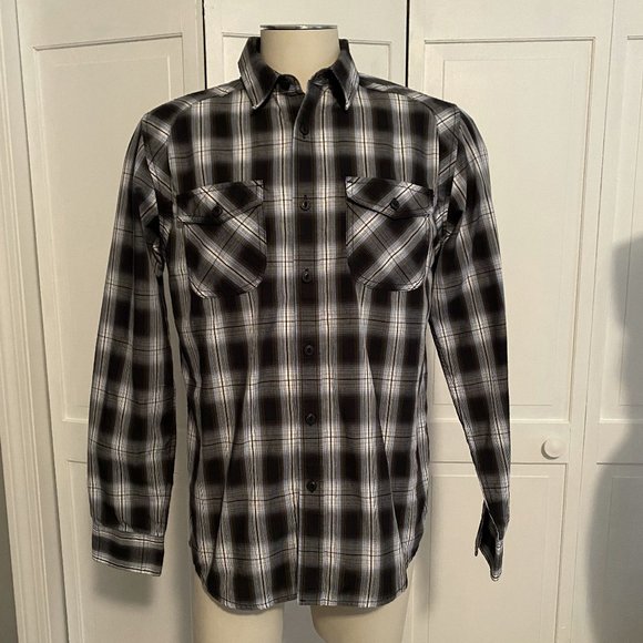 American Rag - Button Down Long Sleeve Shirt - Picture 1 of 7